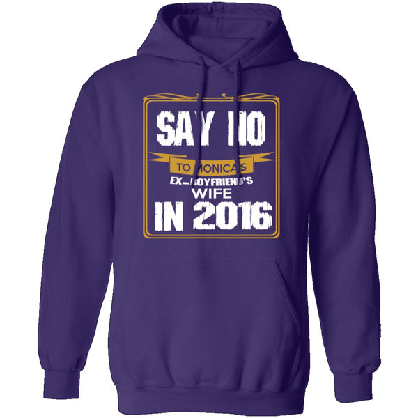 Say No In 2016 T-Shirt CustomCat