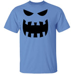 Scary Pumpkin Face T-Shirt CustomCat