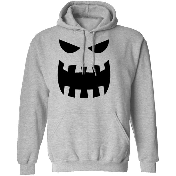 Scary Pumpkin Face T-Shirt CustomCat