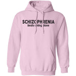 Schizophrenia beats dining alone T-Shirt CustomCat