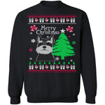 Schnauzer Ugly Christmas Sweater CustomCat