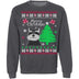 Schnauzer Ugly Christmas Sweater CustomCat