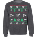 Science Ugly Christmas Sweater CustomCat