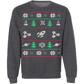 Science Ugly Christmas Sweater CustomCat