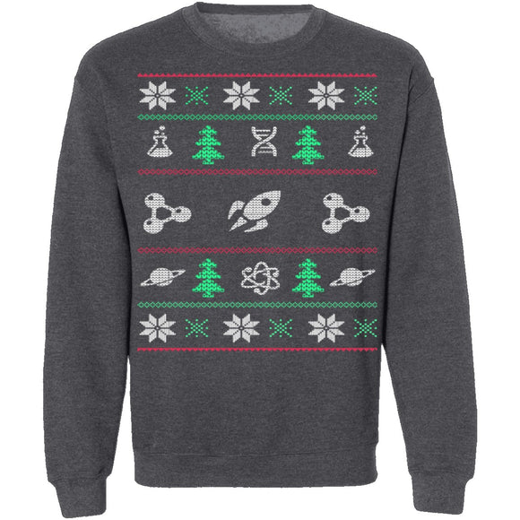 Science Ugly Christmas Sweater CustomCat