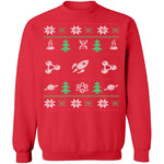 Science Ugly Christmas Sweater CustomCat