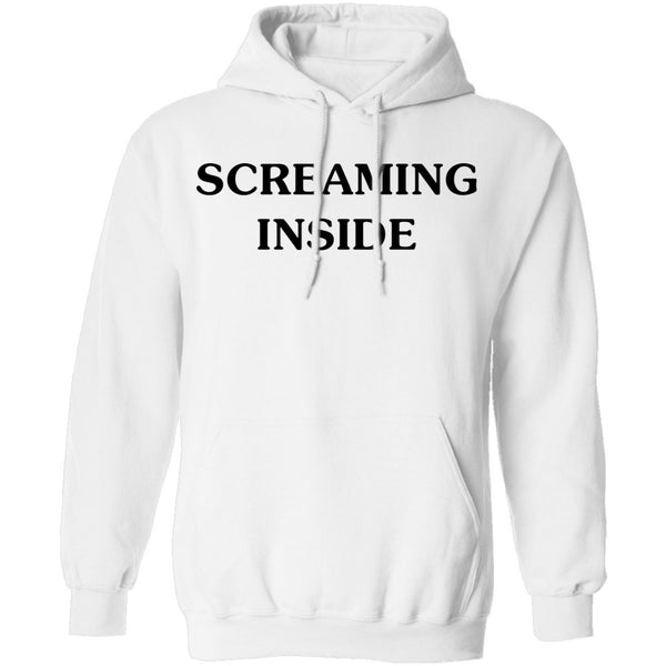 Screaming Inside T-Shirt CustomCat