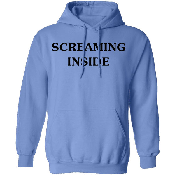 Screaming Inside T-Shirt CustomCat