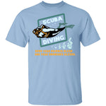 Scuba Diving T-Shirt CustomCat