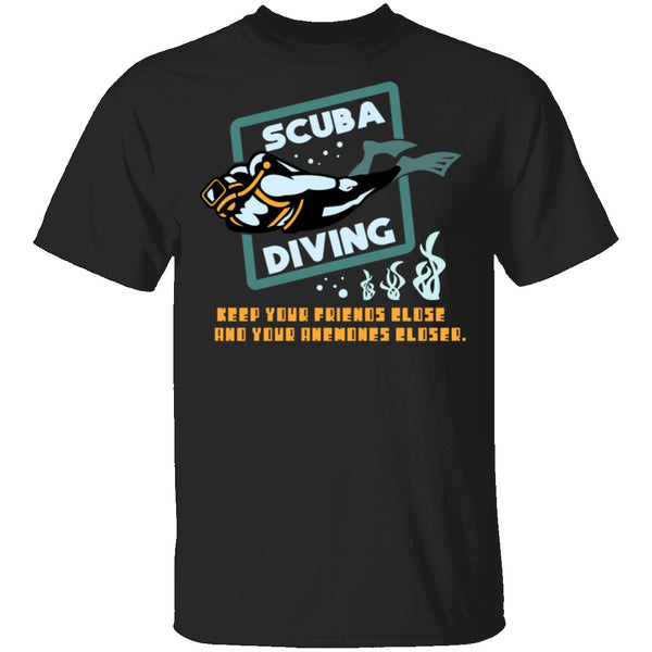 Scuba Diving T-Shirt CustomCat