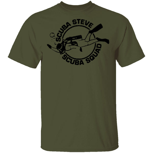 Scuba Steve Scuba Squad T-Shirt CustomCat
