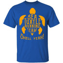 Sea Turtle Running Team T-Shirt CustomCat