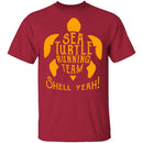 Sea Turtle Running Team T-Shirt CustomCat