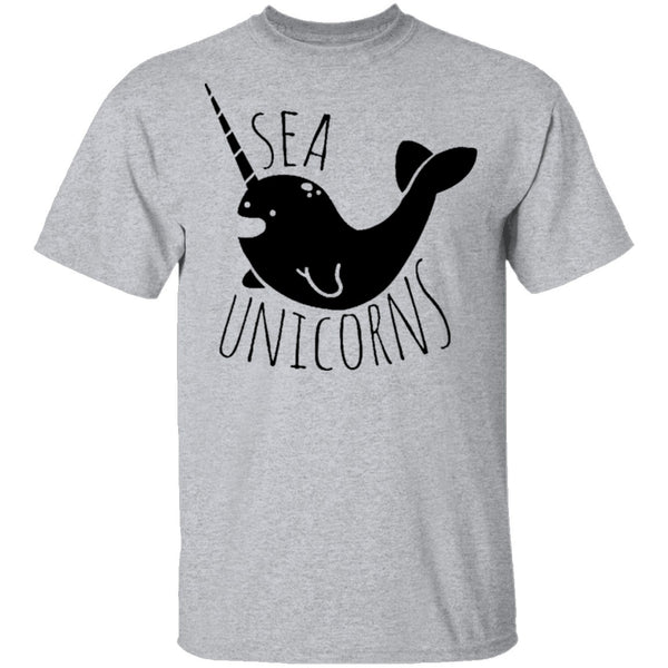 Sea Unicorns T-Shirt CustomCat