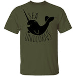 Sea Unicorns T-Shirt CustomCat