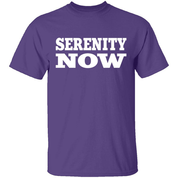 Serenity Now T-Shirt CustomCat