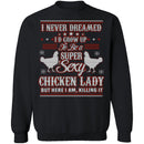 Sexy Chicken Lady Ugly Christmas Sweater CustomCat
