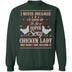 Sexy Chicken Lady Ugly Christmas Sweater CustomCat