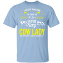 Sexy Cow Lady T-Shirt CustomCat