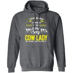 Sexy Cow Lady T-Shirt CustomCat