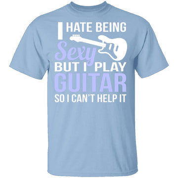 Sexy Guitar Player T-Shirt CustomCat
