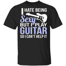 Sexy Guitar Player T-Shirt CustomCat