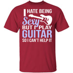 Sexy Guitar Player T-Shirt CustomCat