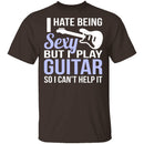 Sexy Guitar Player T-Shirt CustomCat