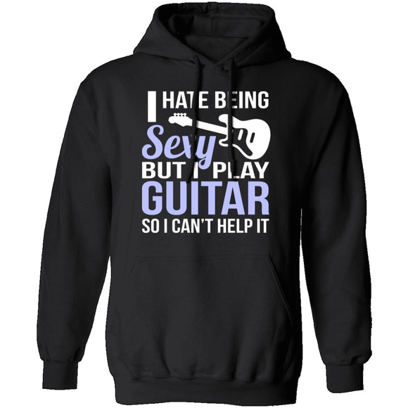Sexy Guitar Player T-Shirt CustomCat