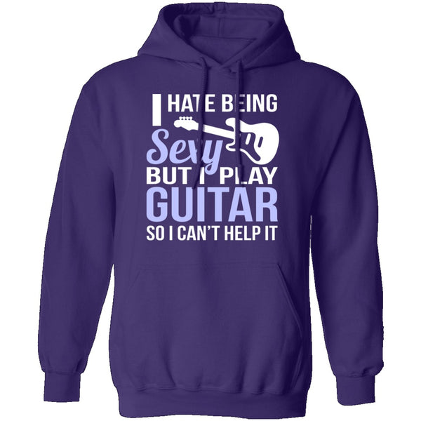Sexy Guitar Player T-Shirt CustomCat