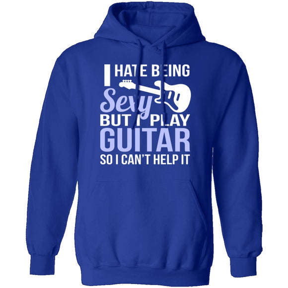 Sexy Guitar Player T-Shirt CustomCat