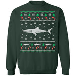 Shark Ugly Christmas Sweater CustomCat