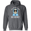 She Doesn't Even Go Here T-Shirt CustomCat