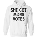 She Got More Votes T-Shirt CustomCat