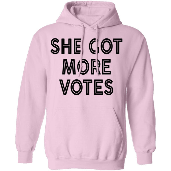 She Got More Votes T-Shirt CustomCat