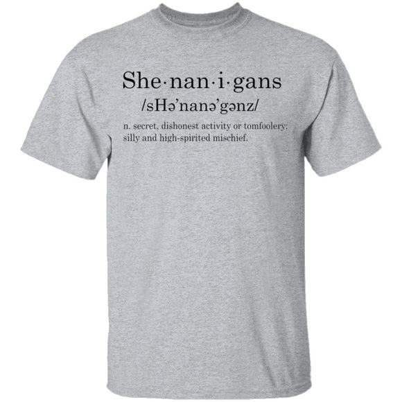She Nan I Gans - Deffinition T-Shirt CustomCat