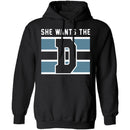 She Wants The D T-Shirt CustomCat