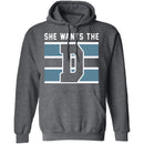 She Wants The D T-Shirt CustomCat