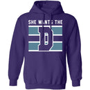 She Wants The D T-Shirt CustomCat
