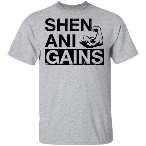 Shen Ani Gains T-Shirt CustomCat