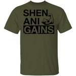 Shen Ani Gains T-Shirt CustomCat