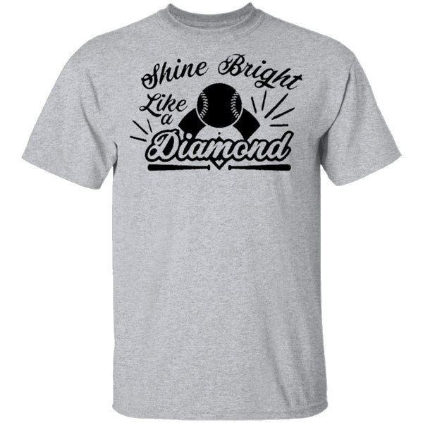 Shine Bright Like A Diamond T-Shirt CustomCat