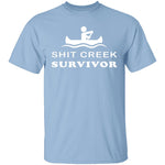 Shit Creek Survivor T-Shirt CustomCat