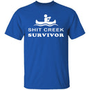 Shit Creek Survivor T-Shirt CustomCat