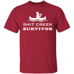 Shit Creek Survivor T-Shirt CustomCat