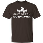 Shit Creek Survivor T-Shirt CustomCat