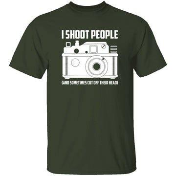Shoot People T-Shirt CustomCat
