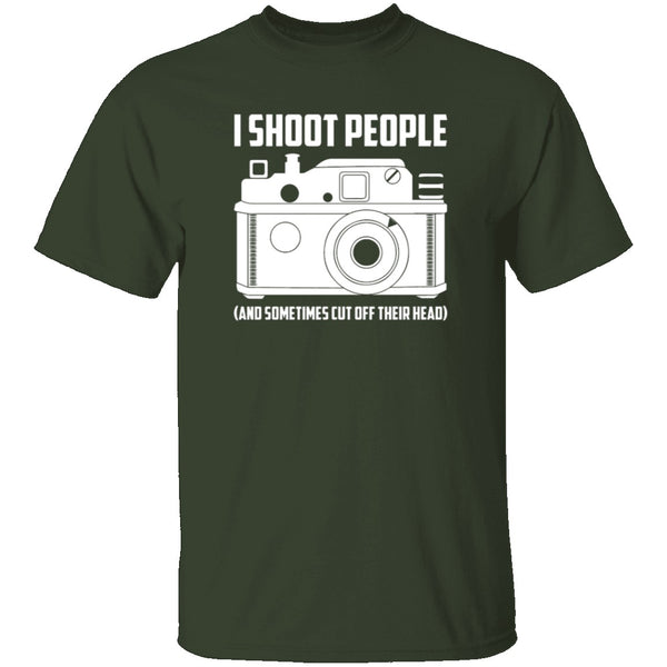 Shoot People T-Shirt CustomCat