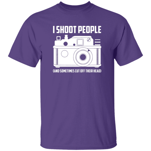 Shoot People T-Shirt CustomCat