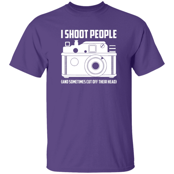 Shoot People T-Shirt CustomCat